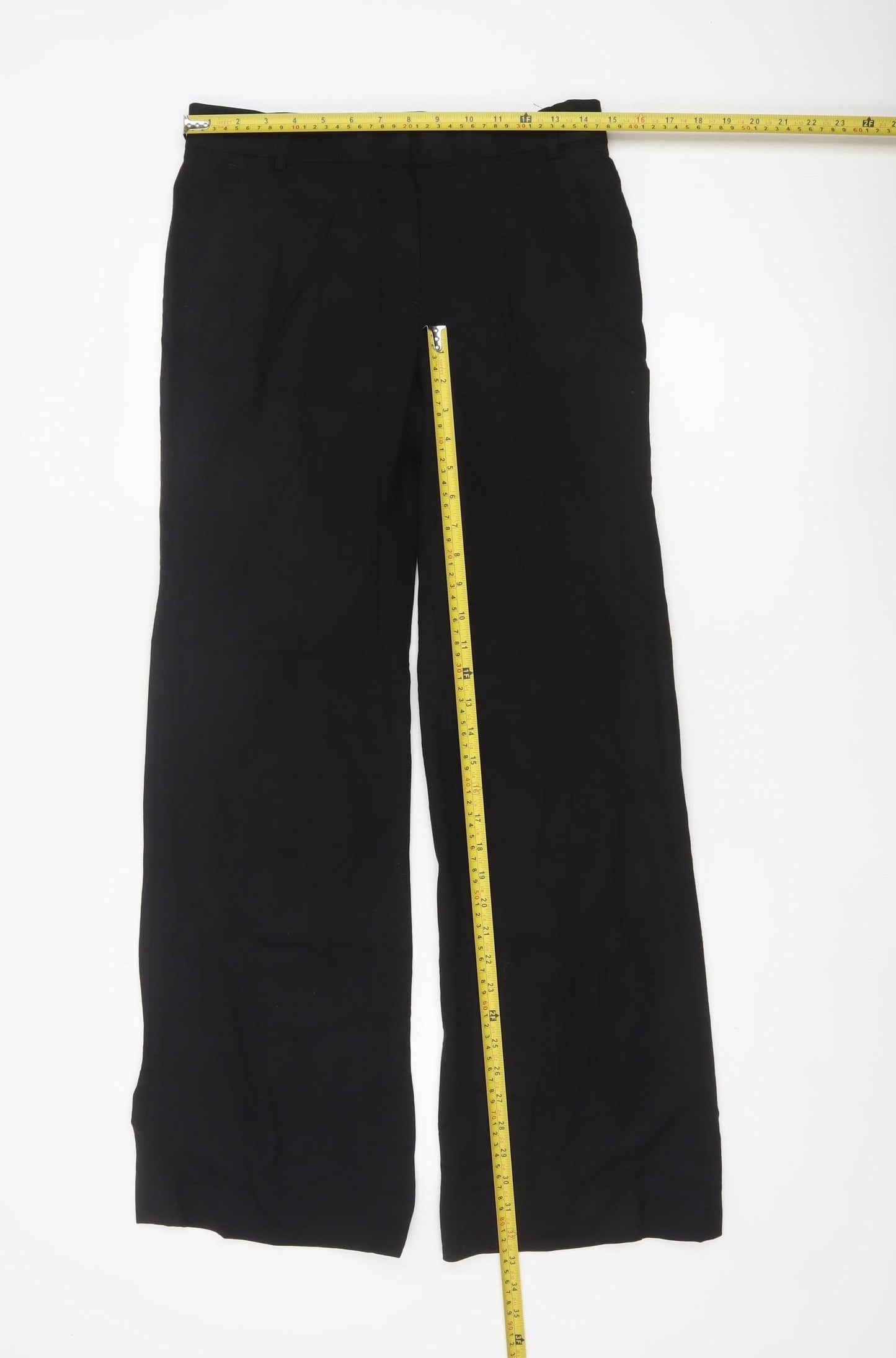 Nicole Farhi Women's Black Wool Dress Pants Size 10