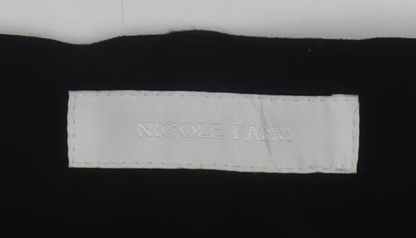 Nicole Farhi Women's Black Wool Dress Pants Size 10