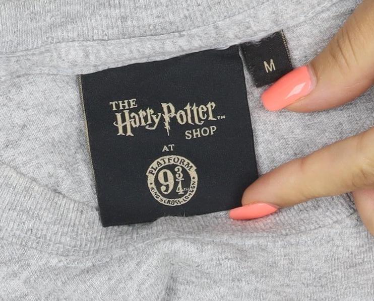 Harry Potter Men's Grey Dobby Graphic Short Sleeve T-Shirt M
