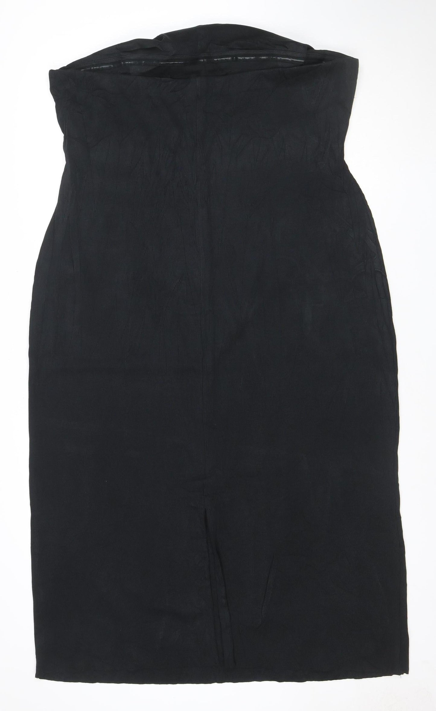 Marks and Spencer Women's Black Size 12 Sleeveless Bodycon Work Dress