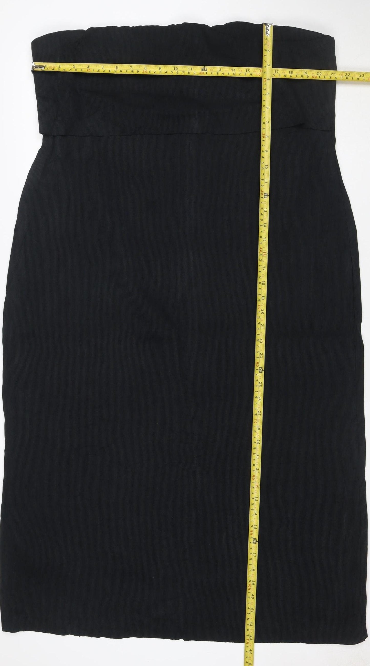 Marks and Spencer Women's Black Size 12 Sleeveless Bodycon Work Dress