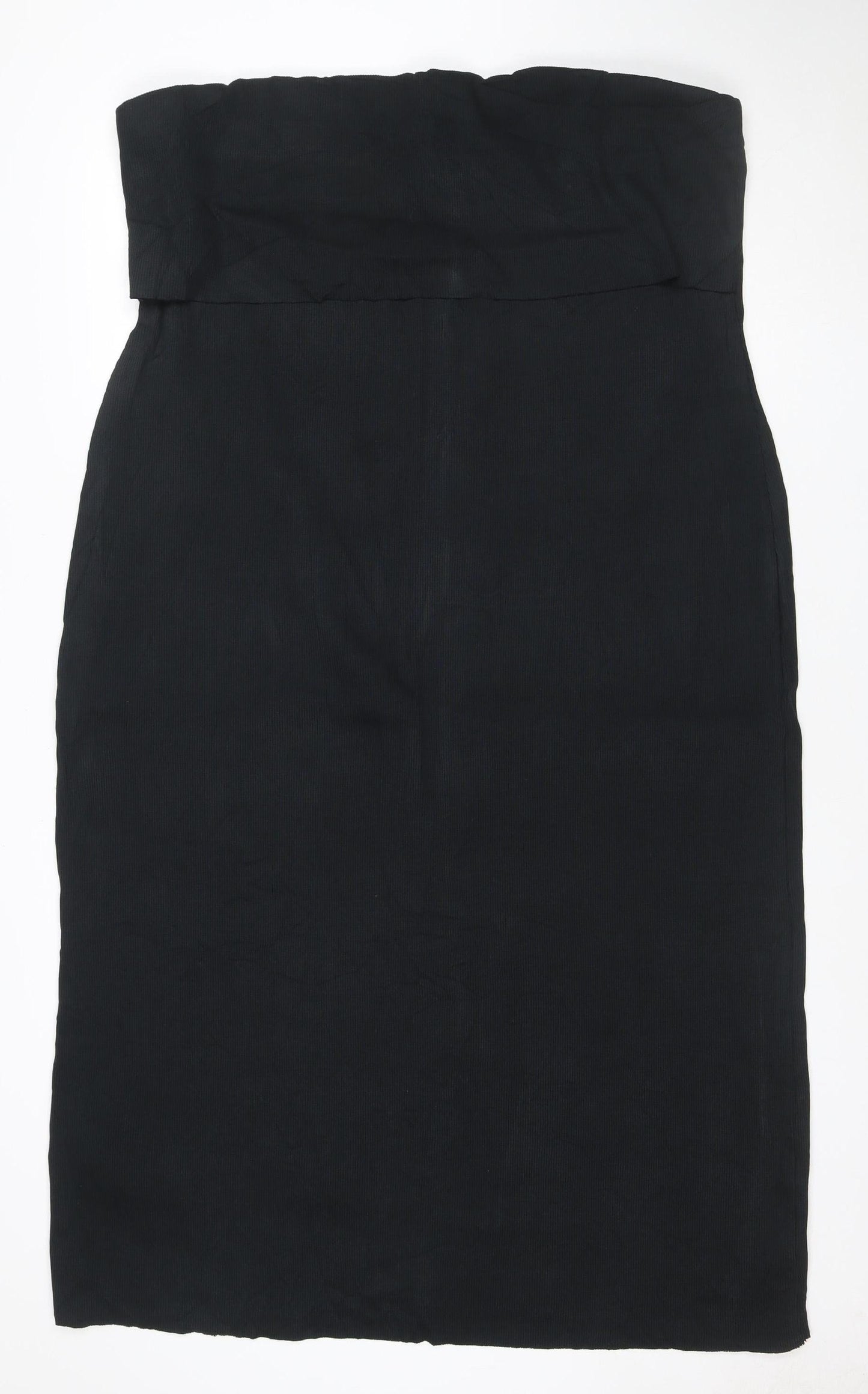 Marks and Spencer Women's Black Size 12 Sleeveless Bodycon Work Dress