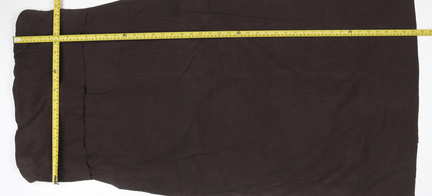 Marks and Spencer Women’s Brown Size 20 Bodycon Stretch Dress