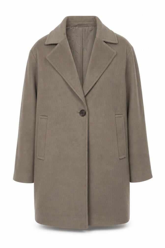 Marks & Spencer Women's Brown Size 16 Classic Overcoat