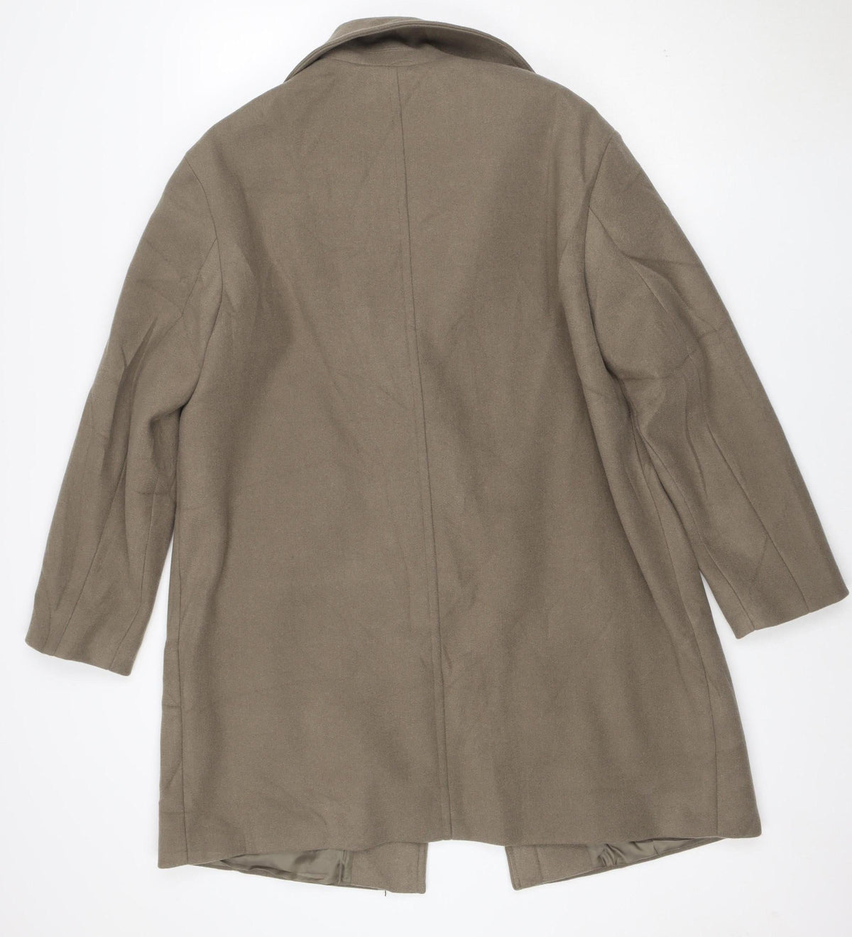 Marks & Spencer Women's Brown Size 16 Classic Overcoat