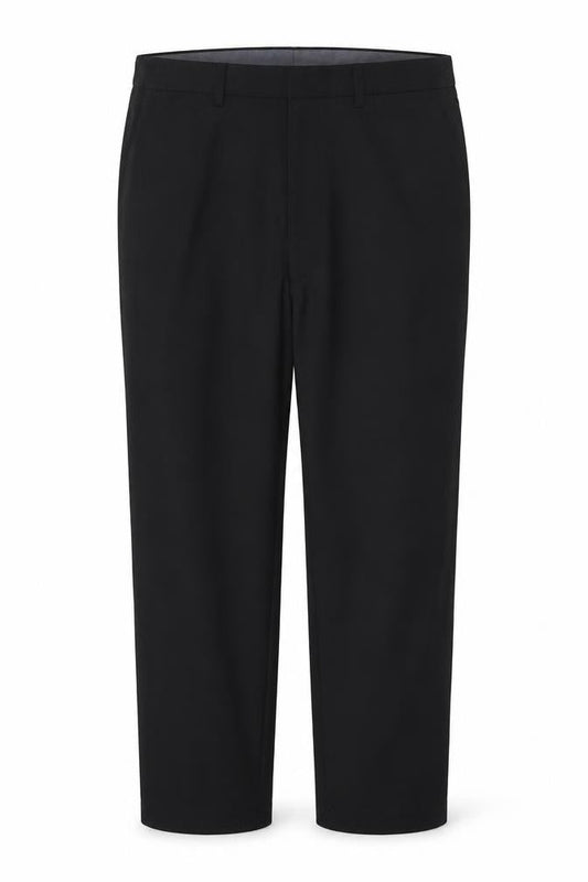Marks & Spencer Men's Black 36 Regular Fit Dress Trousers