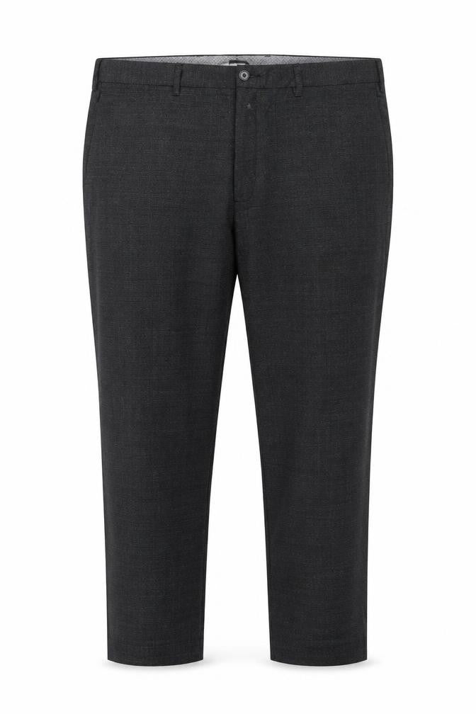 Marks & Spencer Men's Grey Wool Blend Regular Fit Dress Pants 42 Short
