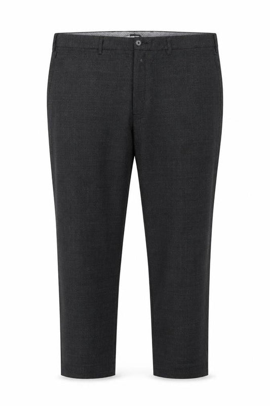 Marks & Spencer Men's Grey Wool Blend Regular Fit Dress Pants 42 Short
