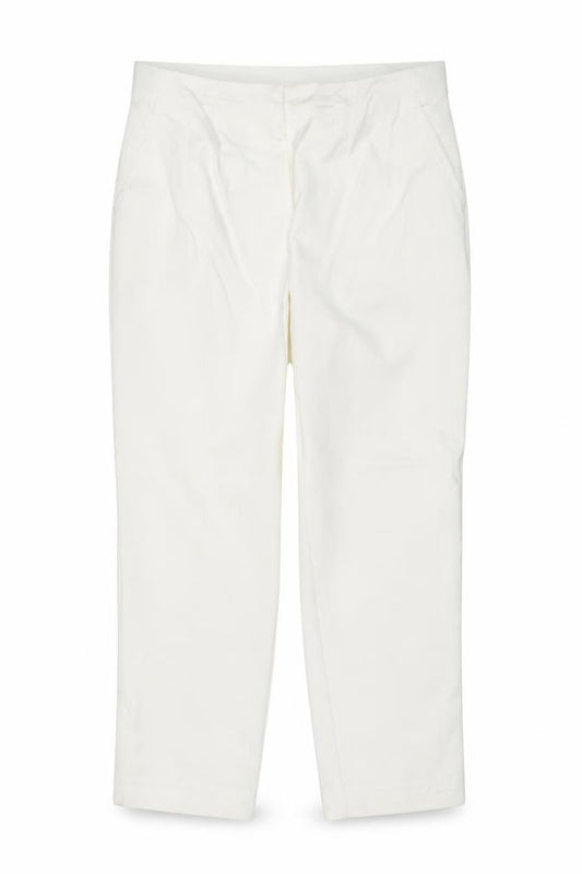 Marks and Spencer Women’s Ivory Slim Fit Stretch Trousers Size 12