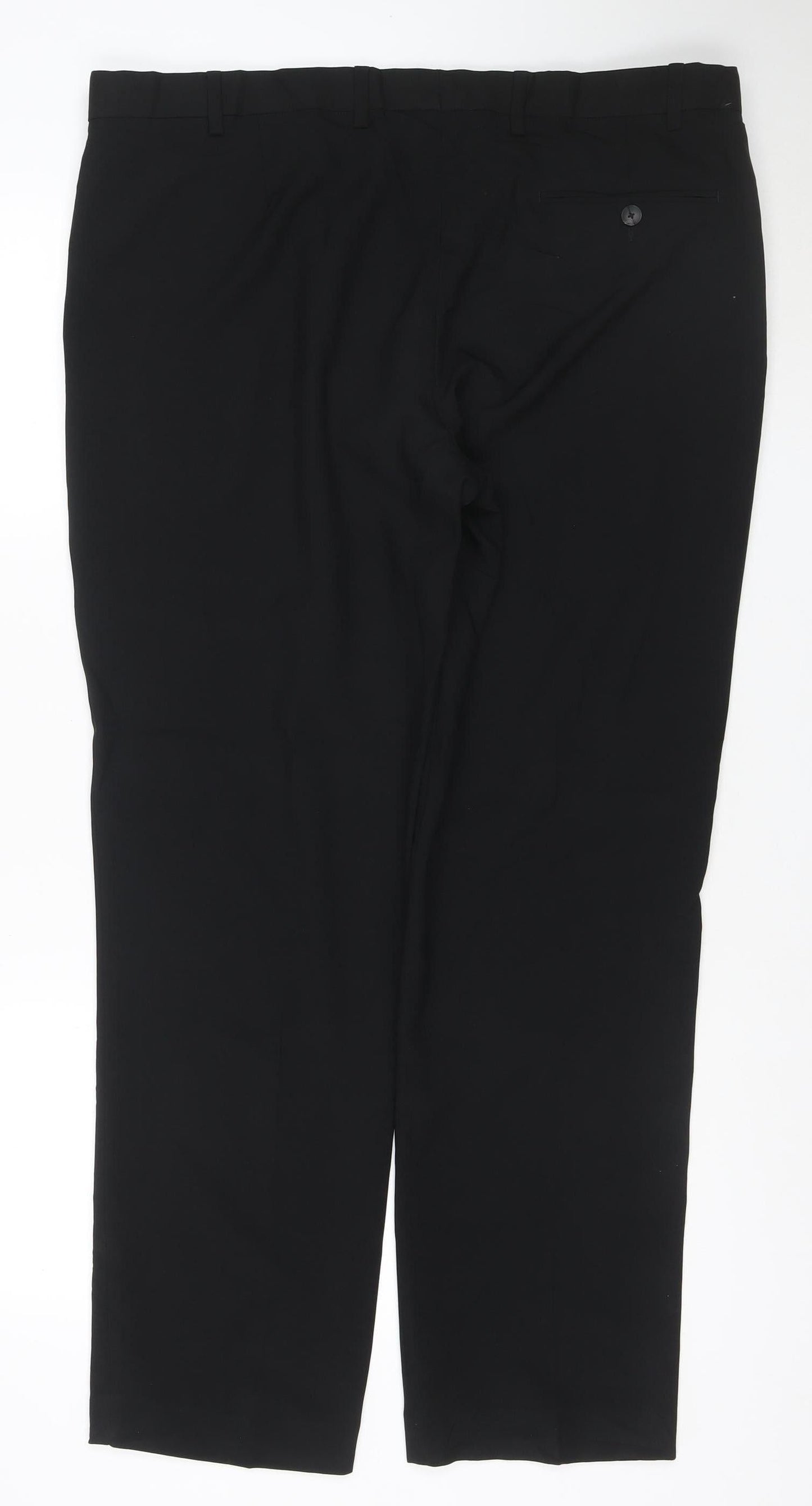 Marks and Spencer Men’s Black 40 Regular Dress Trousers