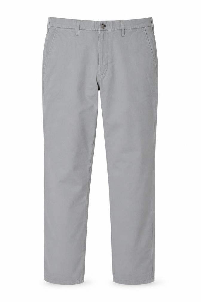 Marks & Spencer Men’s Grey Slim Fit Chino Trousers 38x33