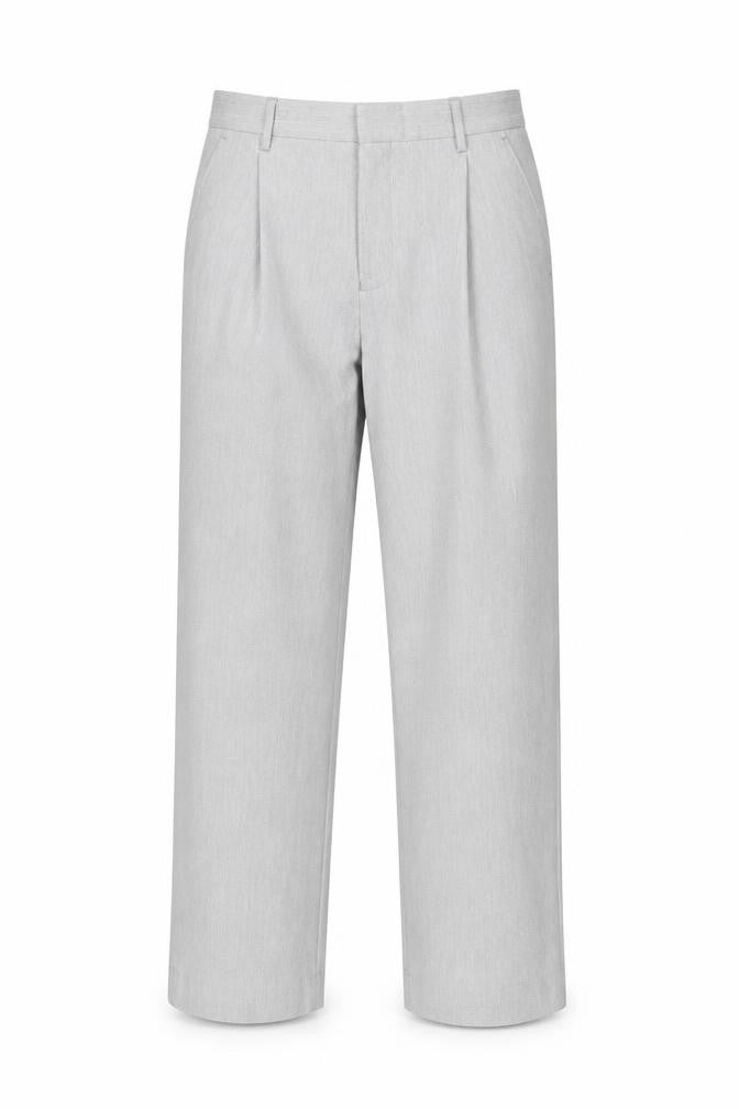 Topman Men's Grey W32 L34 Slim Fit Trousers