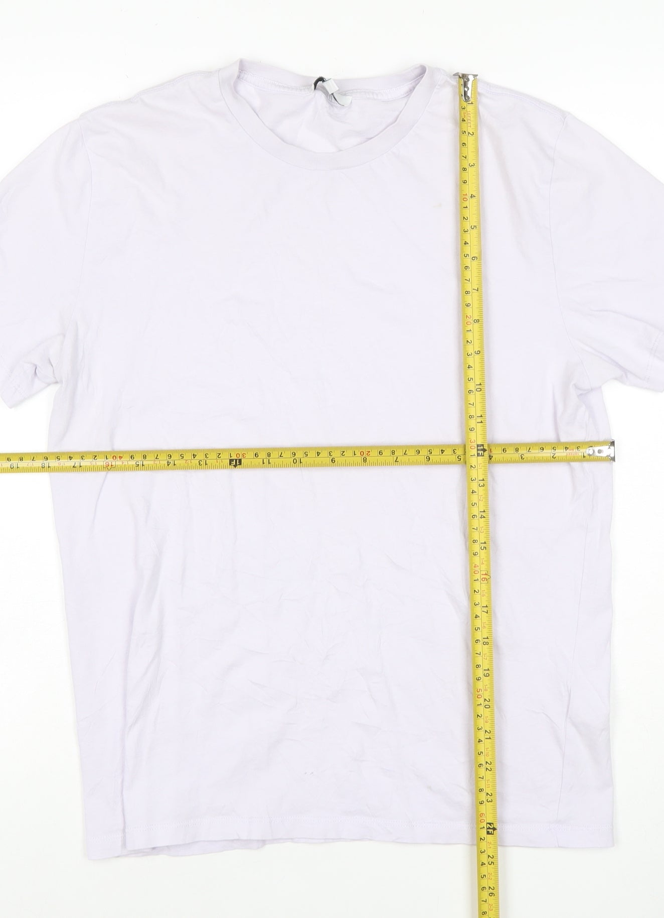 Reiss Women White Cotton Basic Short Sleeve T-Shirt S
