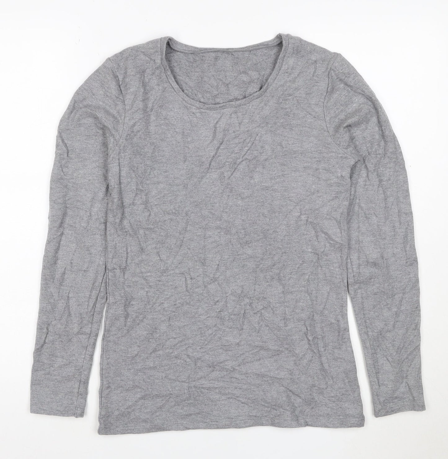 Marks and Spencer Women’s Grey Long Sleeve Heatgen Top Size 16