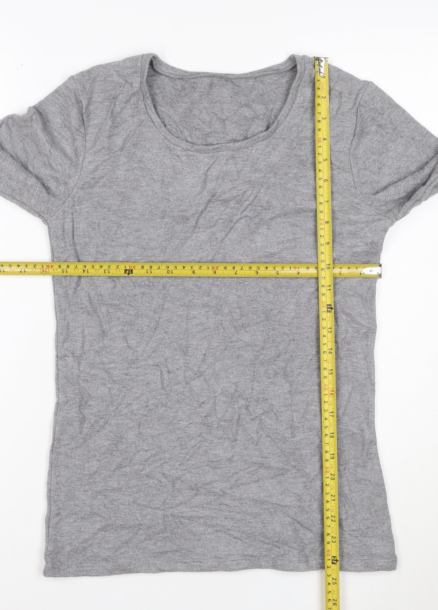 Marks and Spencer Women’s Grey Long Sleeve Heatgen Top Size 16