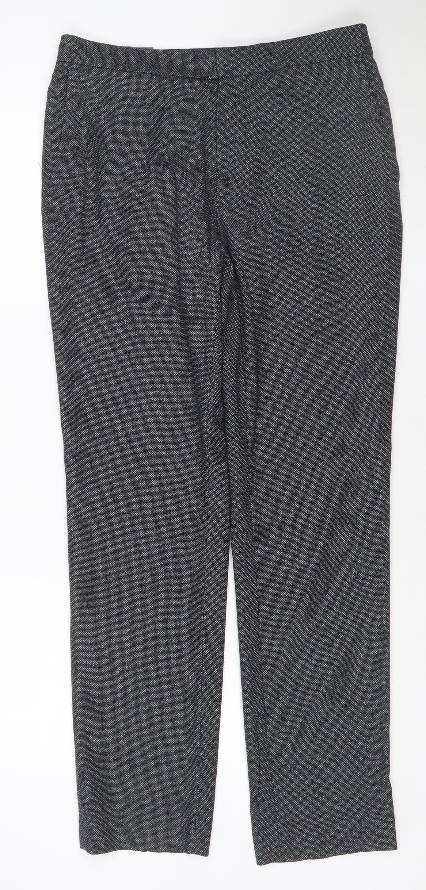 Marks and Spencer Autograph Mens Grey Slim Fit Trousers 32R