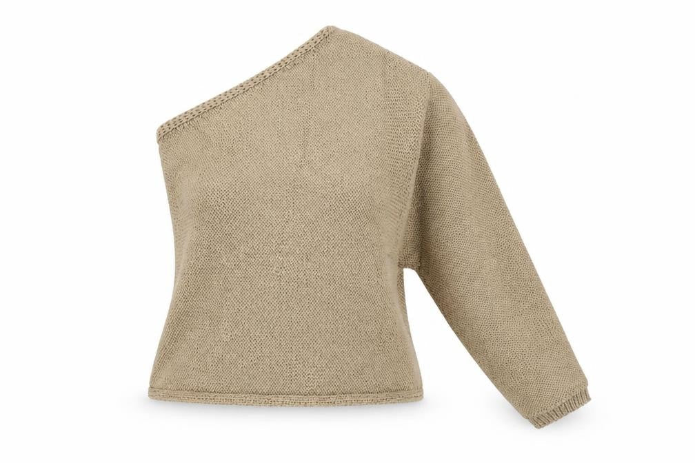 Marks & Spencer Women Beige Knit Pullover Jumper Size S