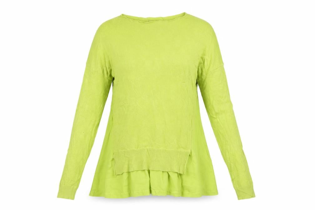 Finery Women’s Green L/XL Long Sleeve Pullover Jumper