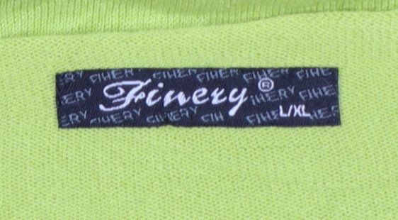 Finery Women’s Green L/XL Long Sleeve Pullover Jumper