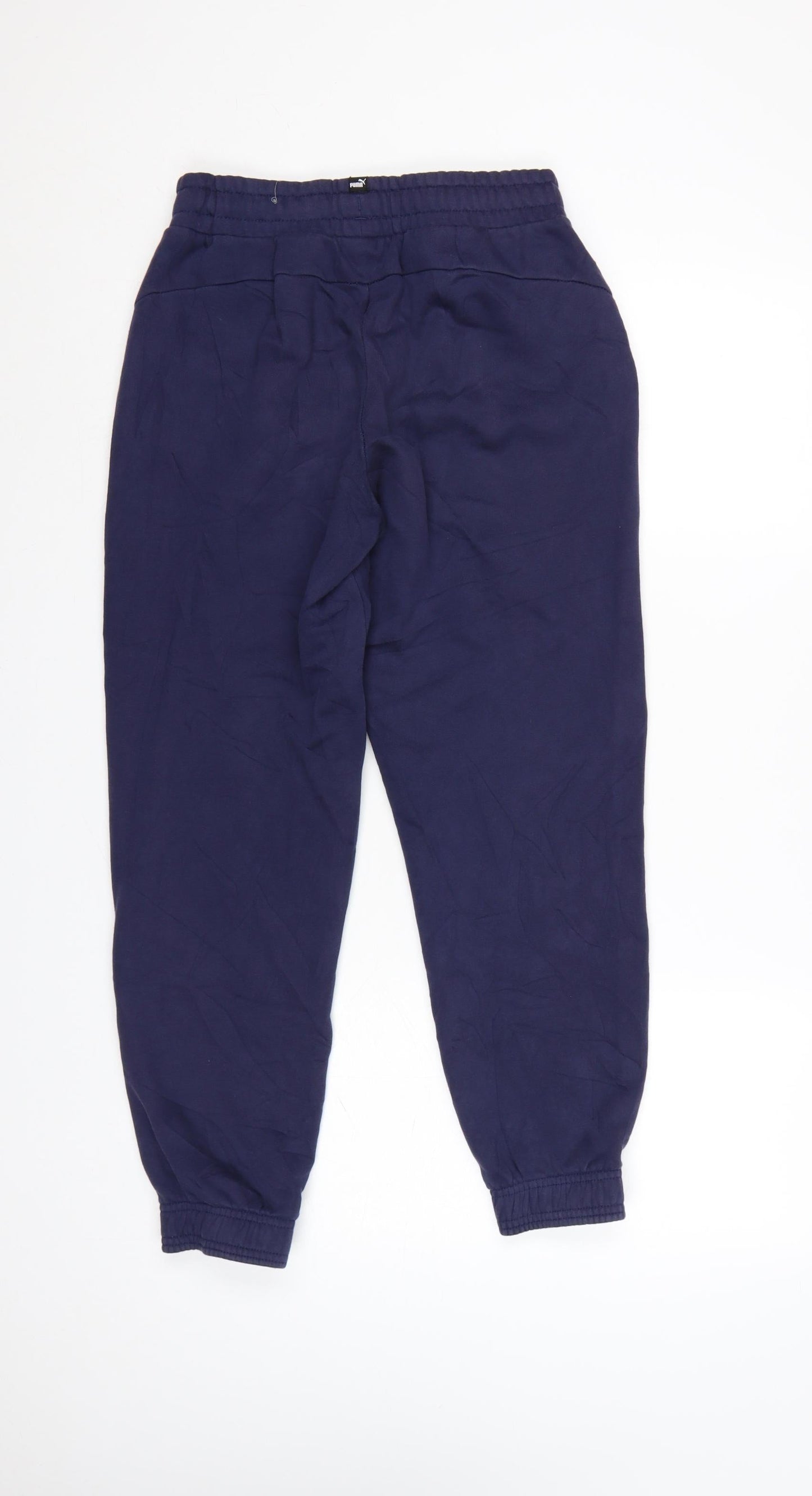 Puma Boys Blue 13-14 Years Jogger Sweatpants with Pockets