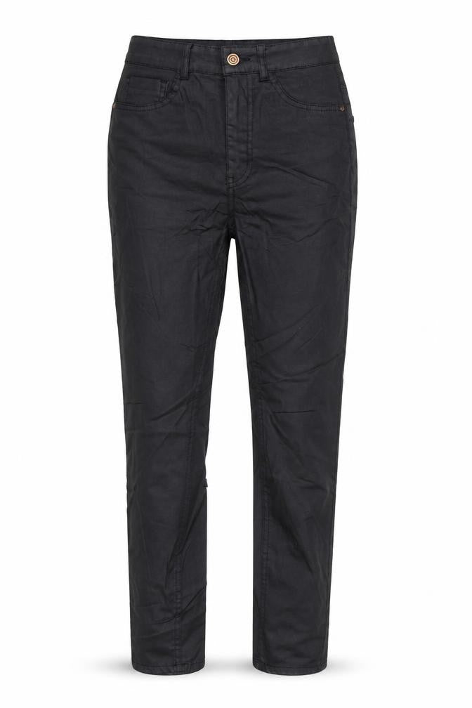 Zara Womens Black Slim Trousers Size 10 Cotton Blend