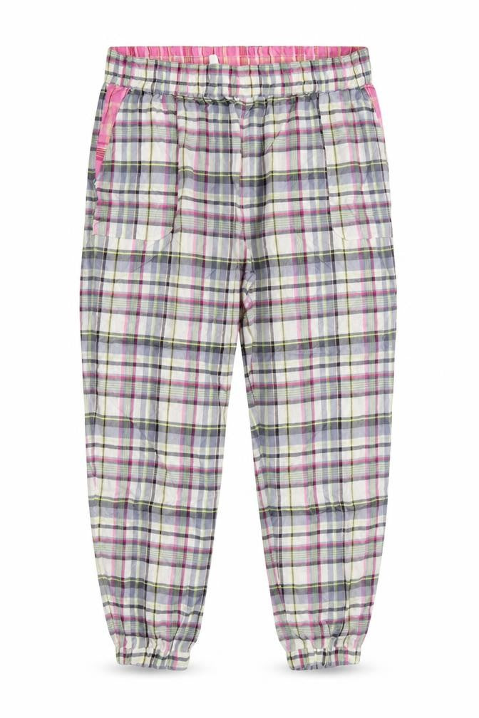 Marks and Spencer Women Pink Check Viscose Pyjama Pants Size 20