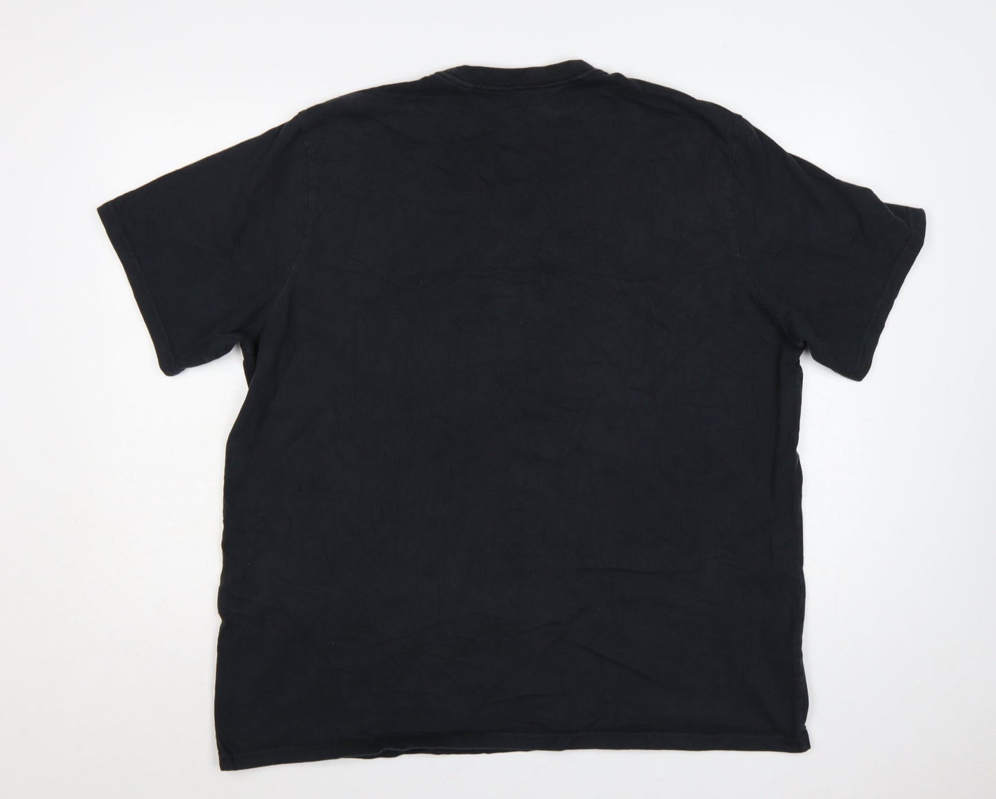 Levi's Men's Black XL Relaxed Fit Graphic Cotton T-Shirt