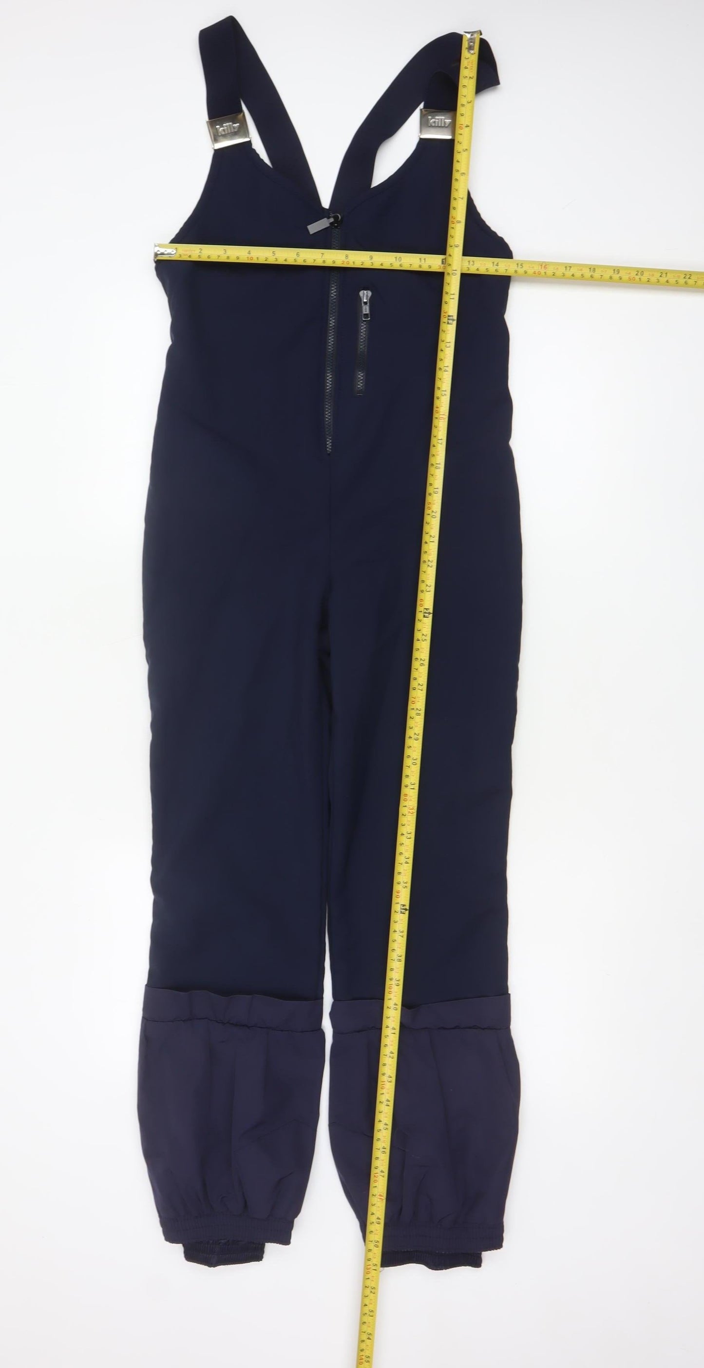 Killy Women's Navy Blue Ski Jumpsuit Size 14 Polyester Blend