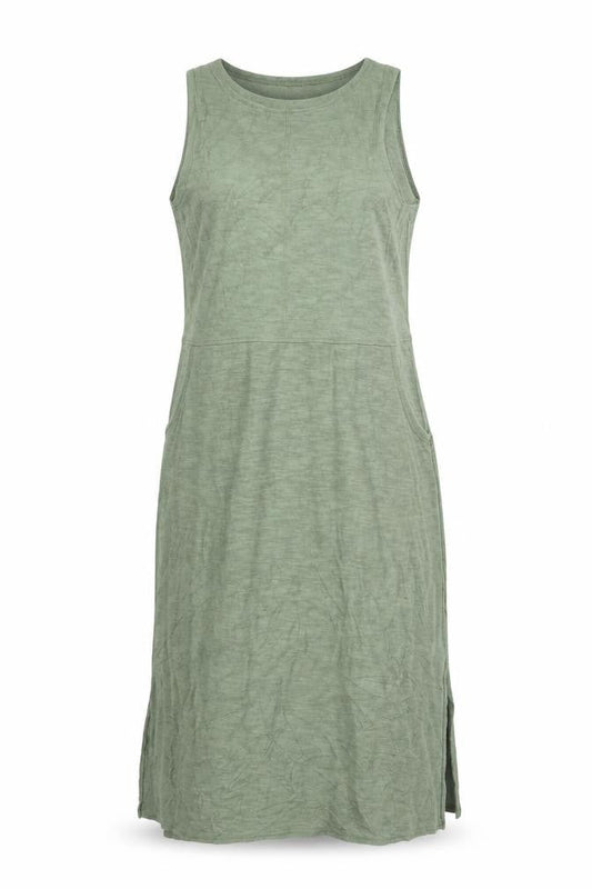 Marks & Spencer Women’s Green Size 12 Tank Midi Dress