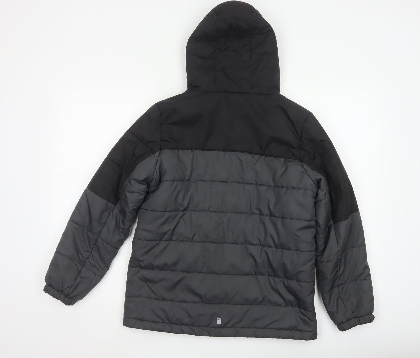 Regatta Boys Grey Hooded Puffer Jacket 13 Years Warm Winter Coat