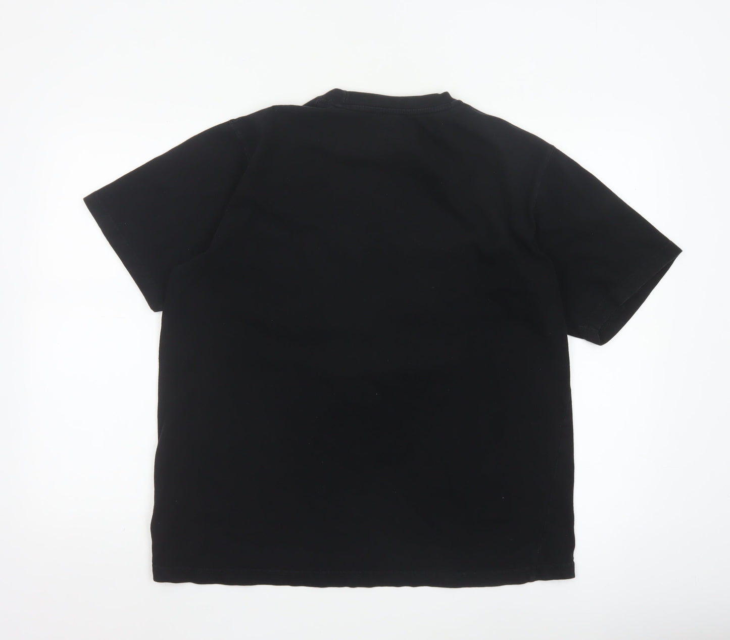 Dickies Men’s Black Cotton Logo T-Shirt Large Short Sleeve Casual