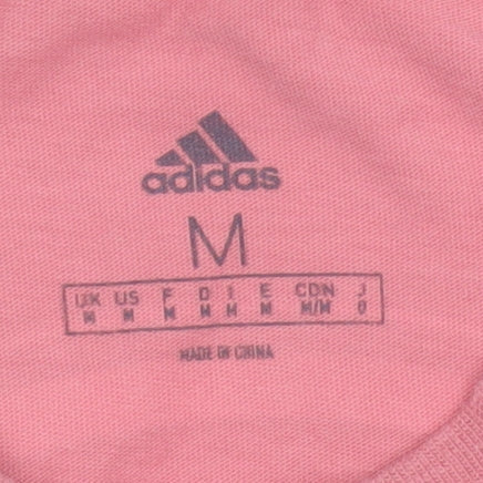 Adidas Terrex Men's Pink Graphic Short Sleeve Crew Neck T-Shirt M