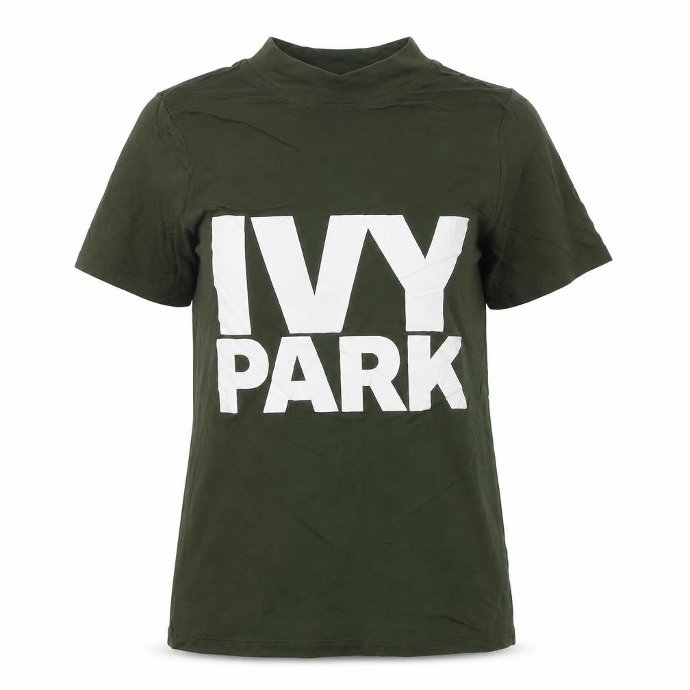 Ivy Park Women's Green XS Basic Logo T-Shirt