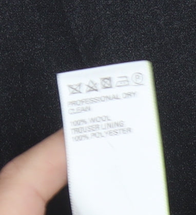 Marks and Spencer Men's Grey Wool Tailored Dress Trousers 32W 33L