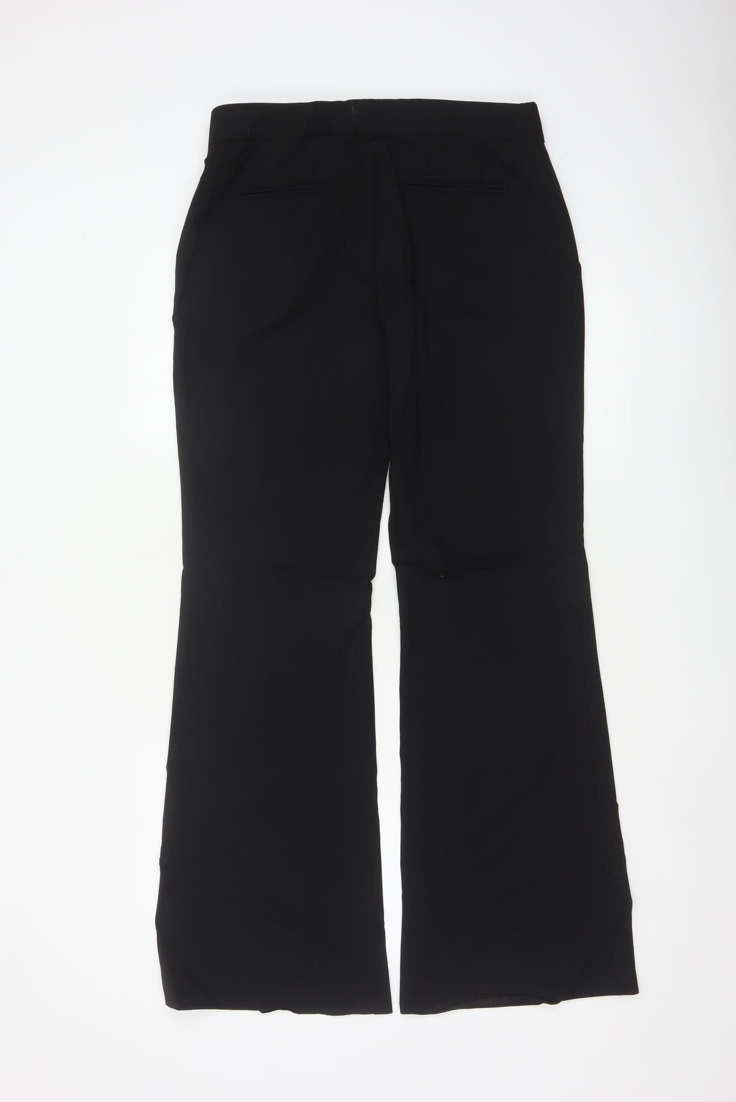 DKNY Women's Black Wool Blend Dress Pants Size 4 Regular Fit