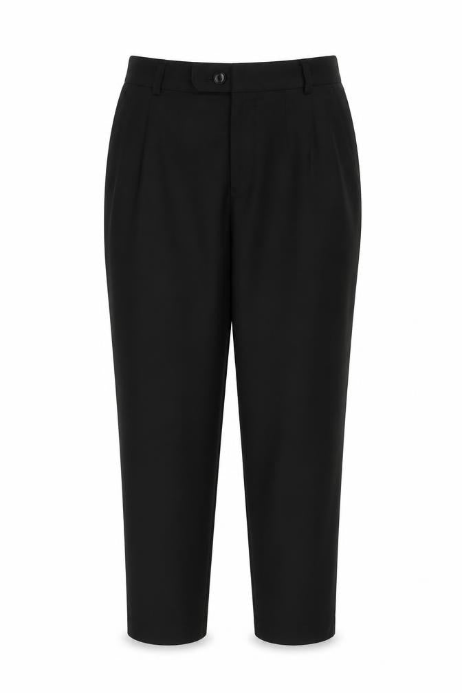 MKI Miyuki Zoku Women's Black Chino Tapered Trousers M
