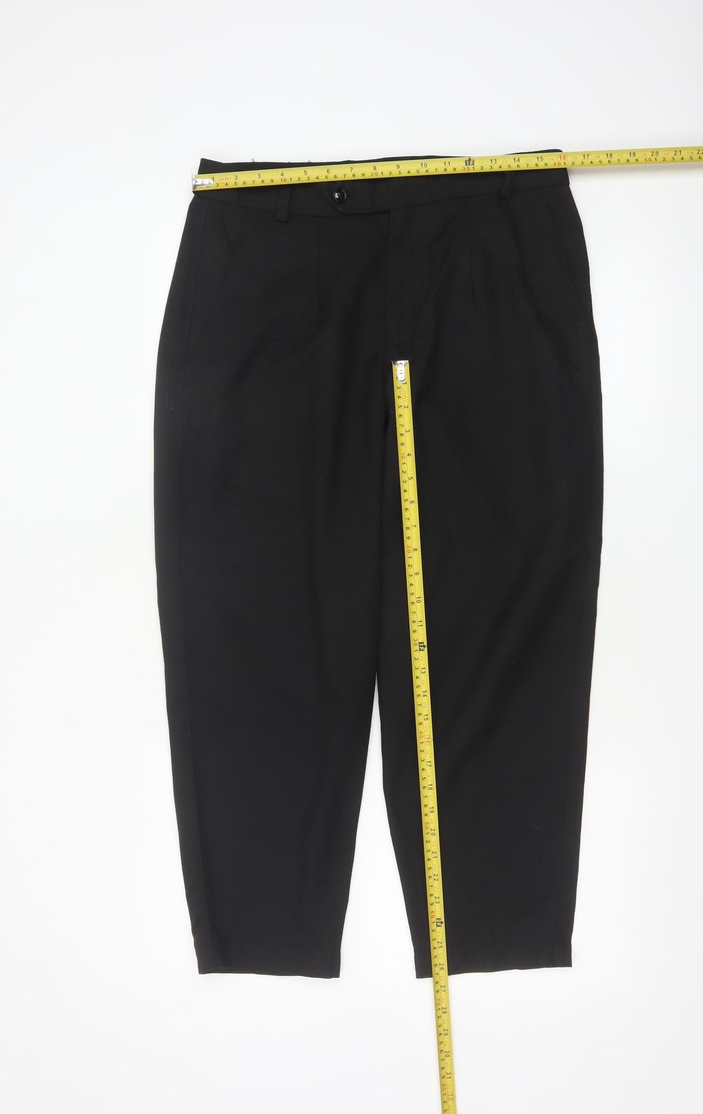 MKI Miyuki Zoku Women's Black Chino Tapered Trousers M