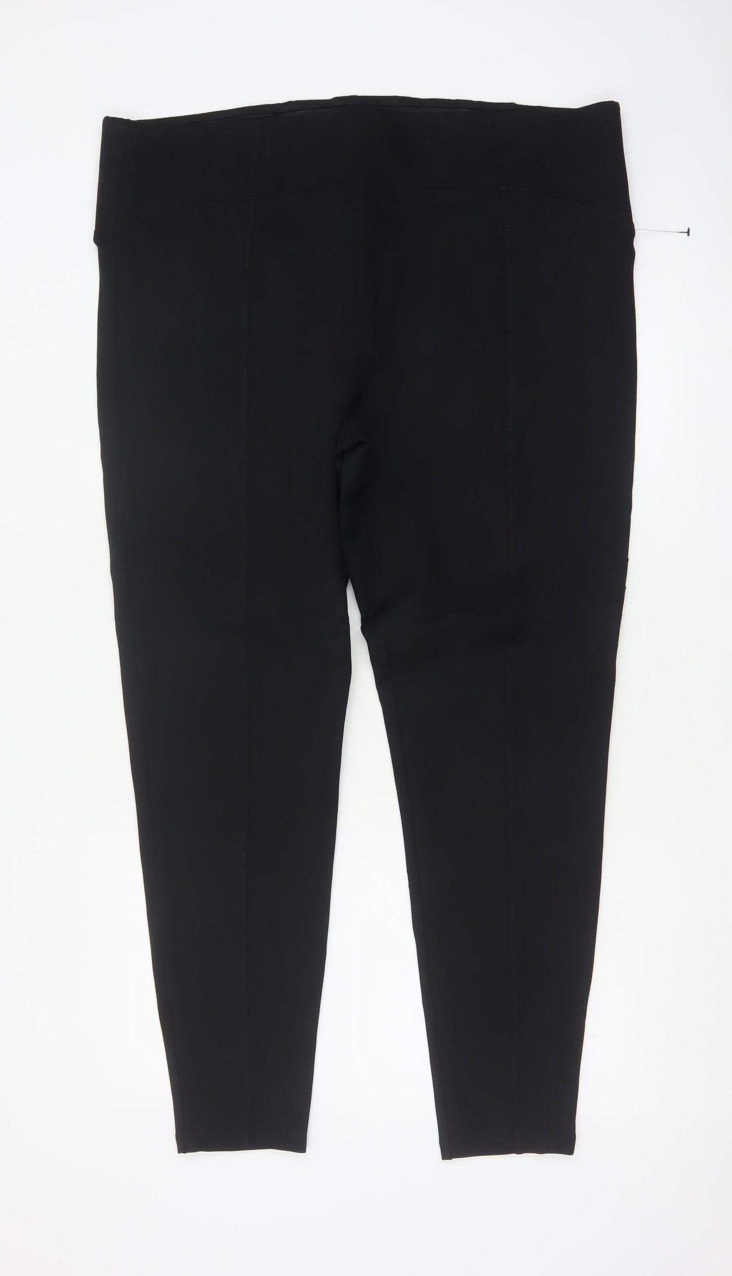 Marks and Spencer Women’s Black Size 22 Long Leggings Viscose Blend