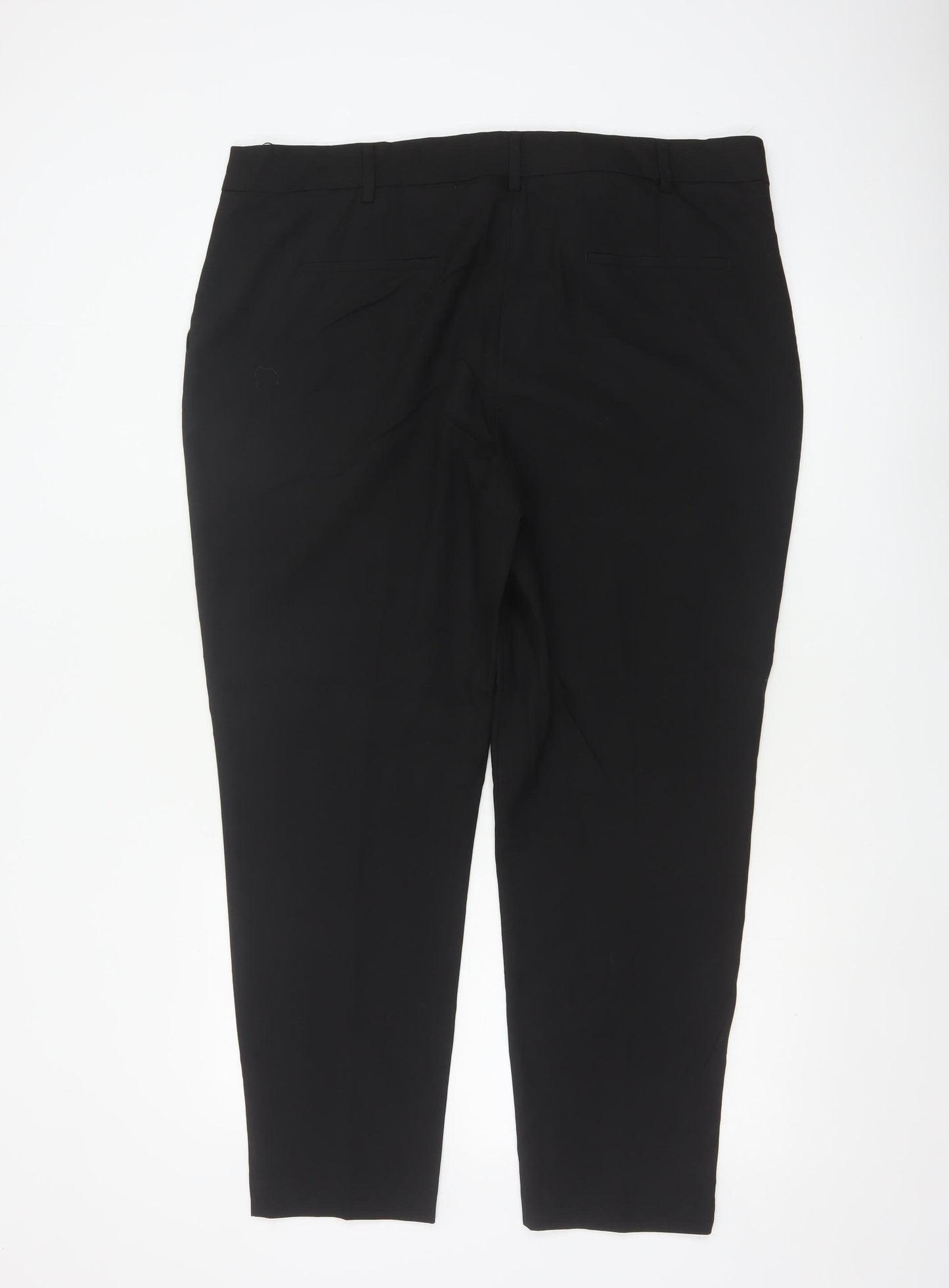 Next Women's Black Size 18 Regular Tailored Work Trousers