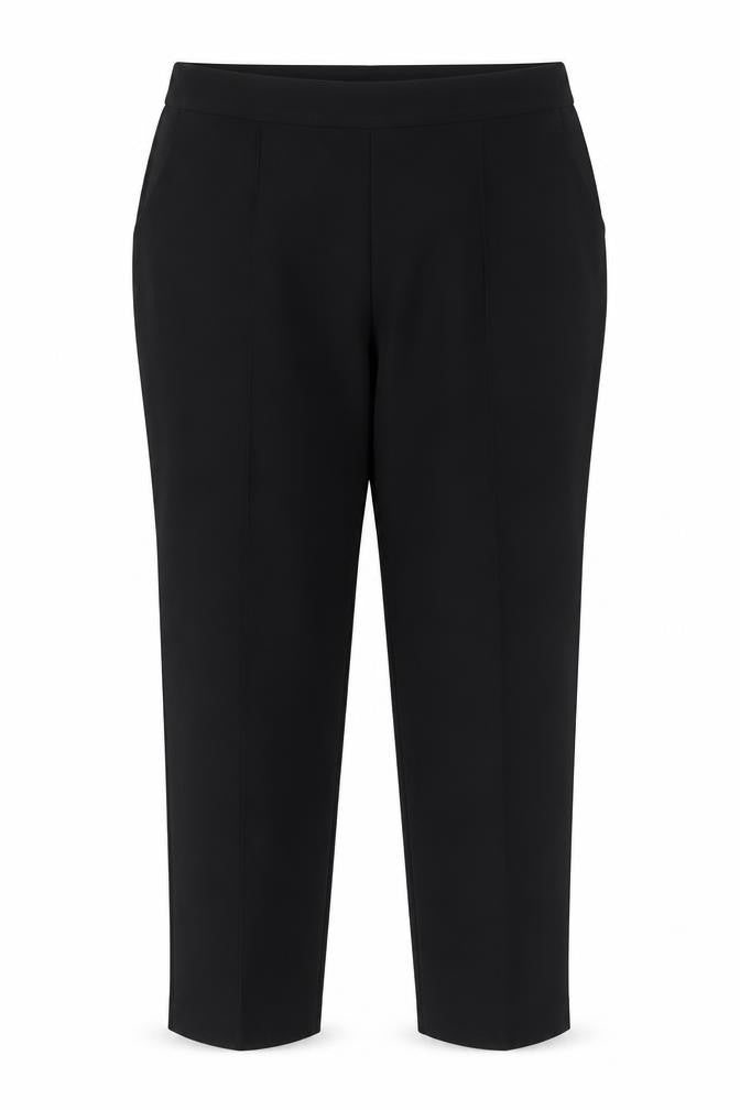 Marks & Spencer Women’s Black Size 14 Straight Leg Stretch Trousers