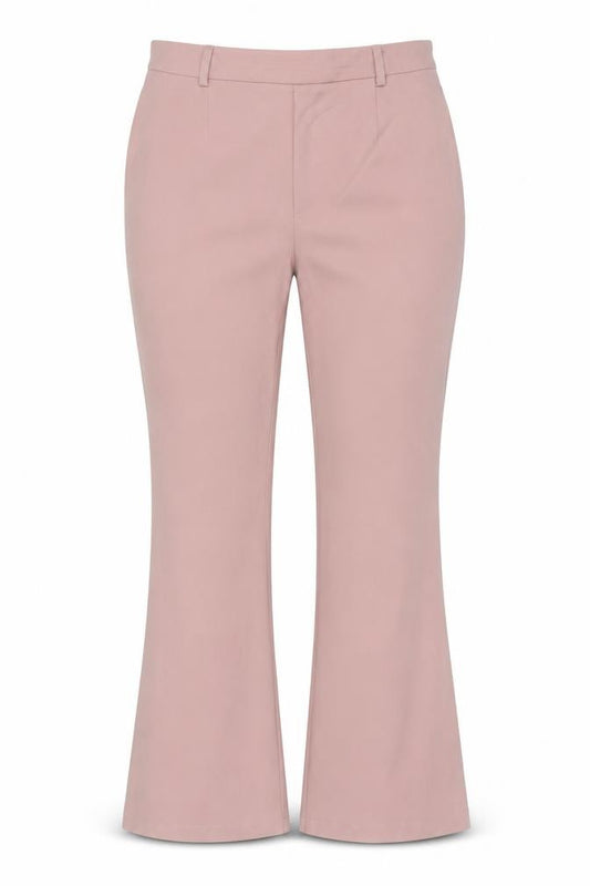 In The Style Women’s Pink Flared Stretch Trousers Size 12