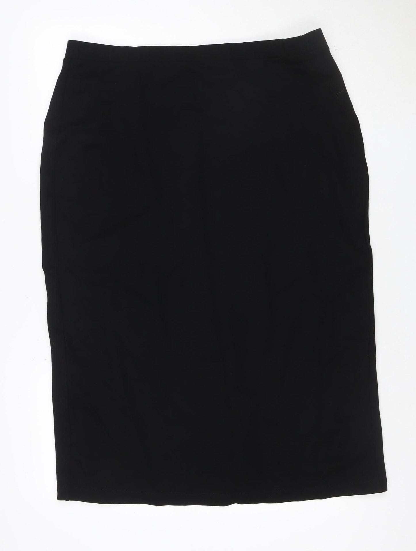 Finery Women’s Black Stretch Pencil Skirt Size 20 Viscose Blend