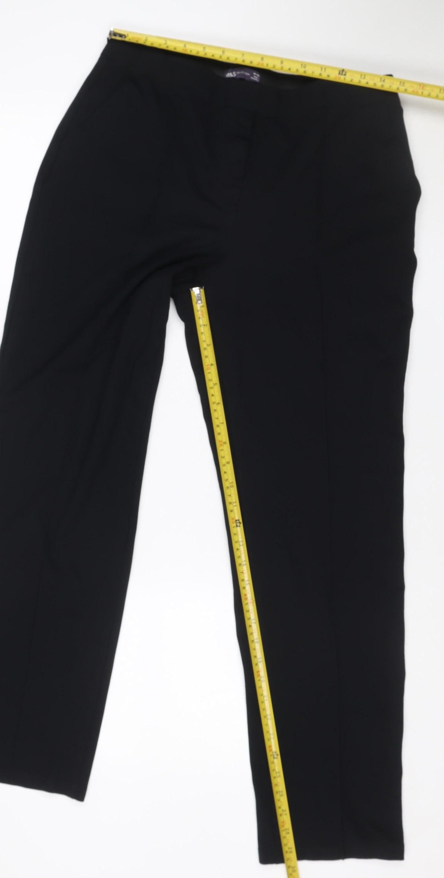 Marks and Spencer Women’s Black 14L Stretch Dress Trousers