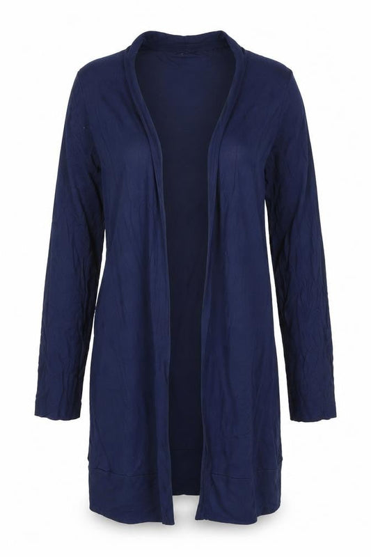 Capsule Womens Blue Long Sleeve Lightweight Open Cardigan Size 14