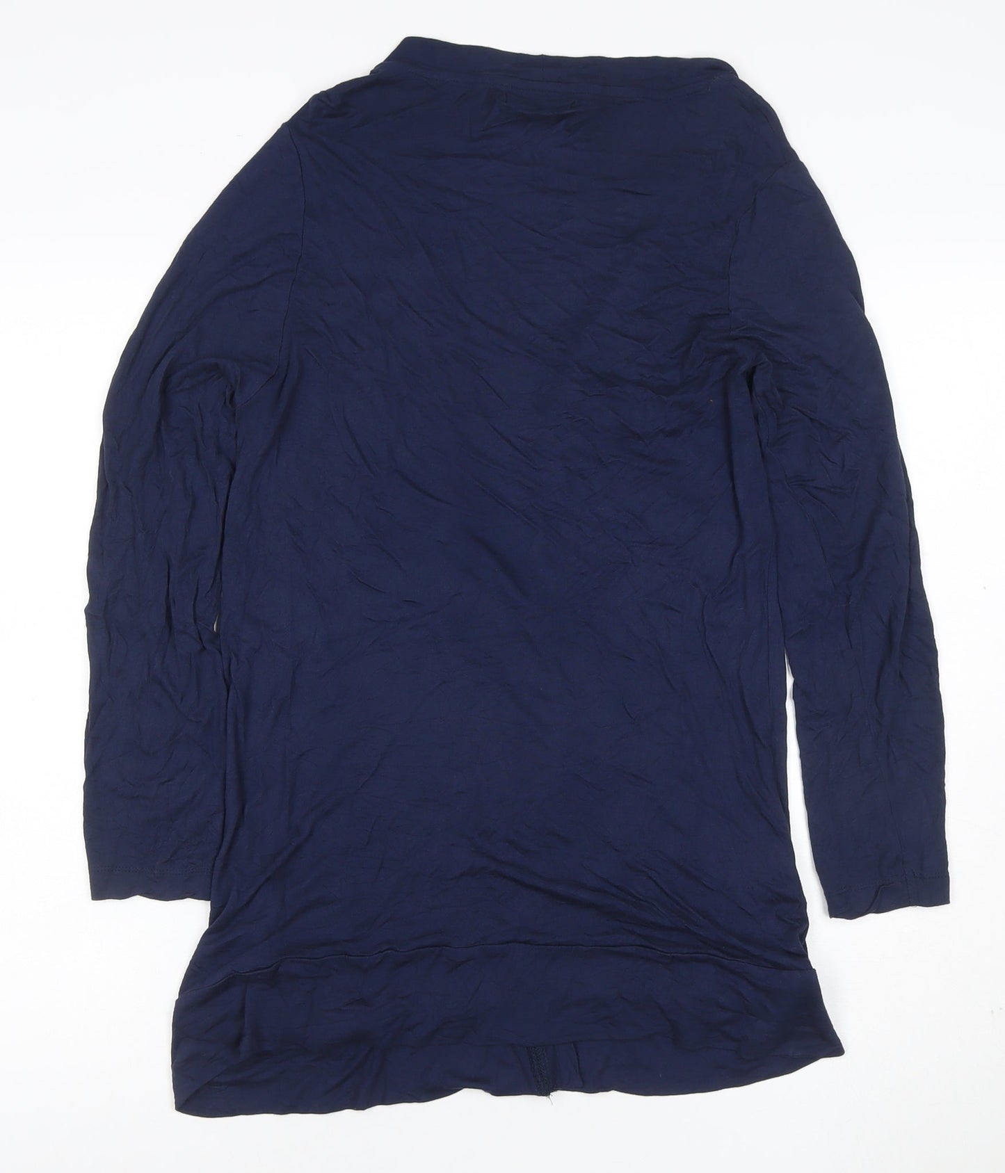 Capsule Womens Blue Long Sleeve Lightweight Open Cardigan Size 14