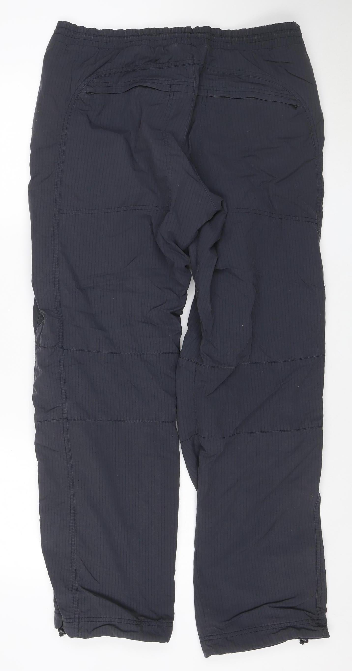 adidas Men's Black S Windbreaker Trousers Lightweight Zip Ankle