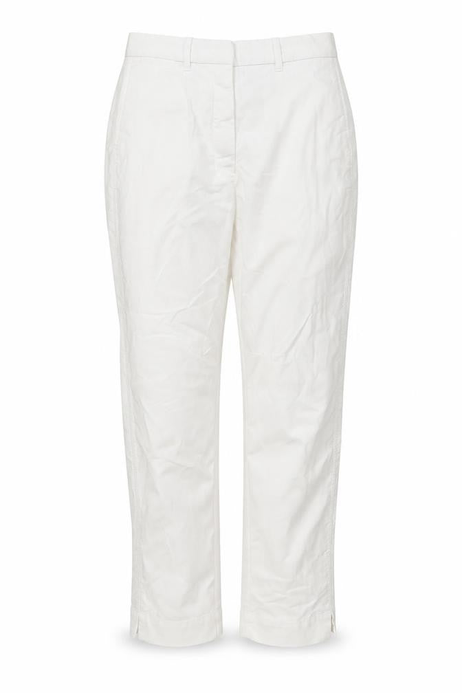Marks & Spencer Women White Straight Leg Jeans Size 8 Regular Fit