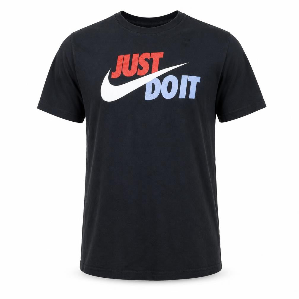 Nike Men's Black Just Do It Graphic Sports T-Shirt Size L