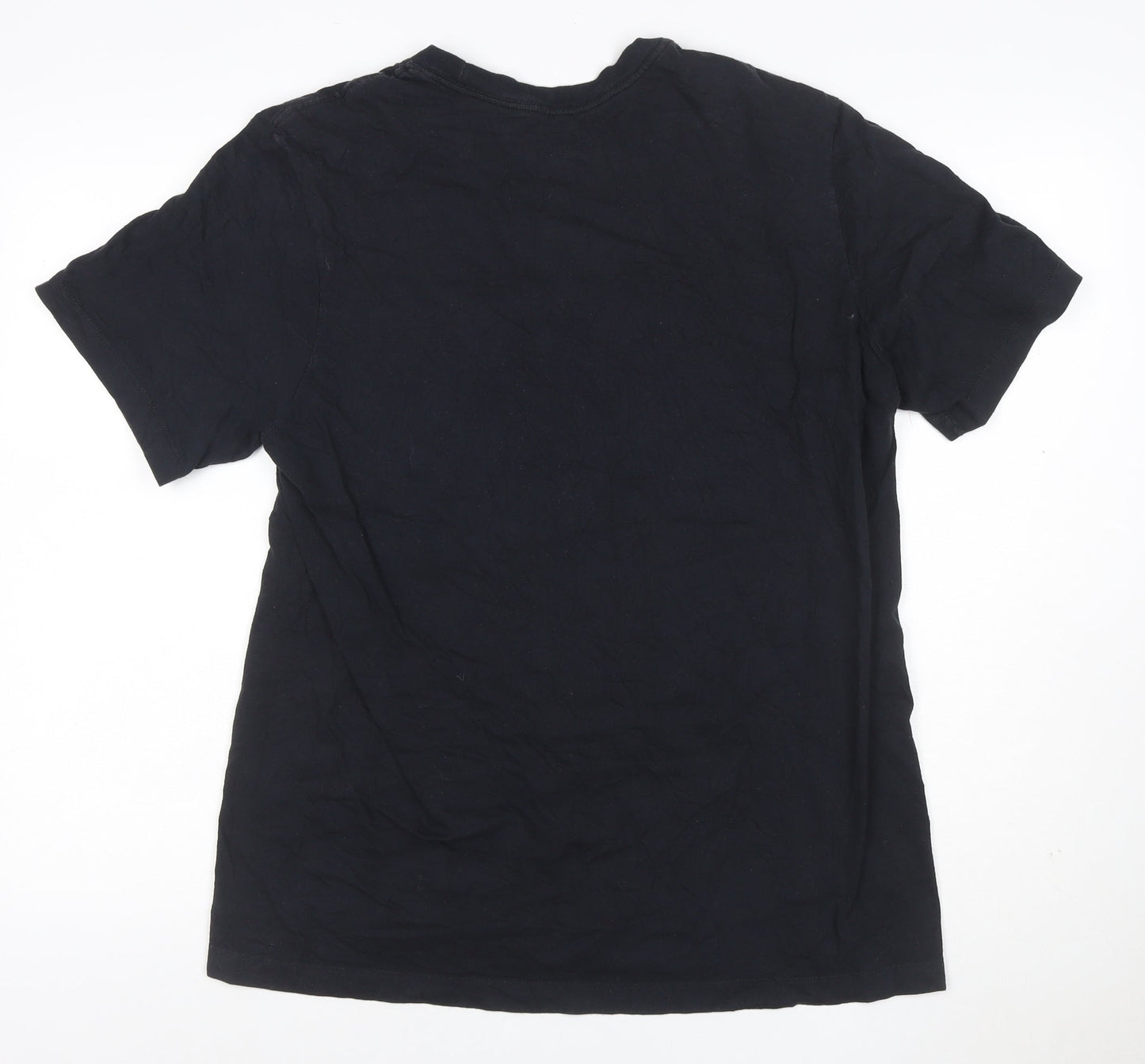 Nike Men's Black Just Do It Graphic Sports T-Shirt Size L