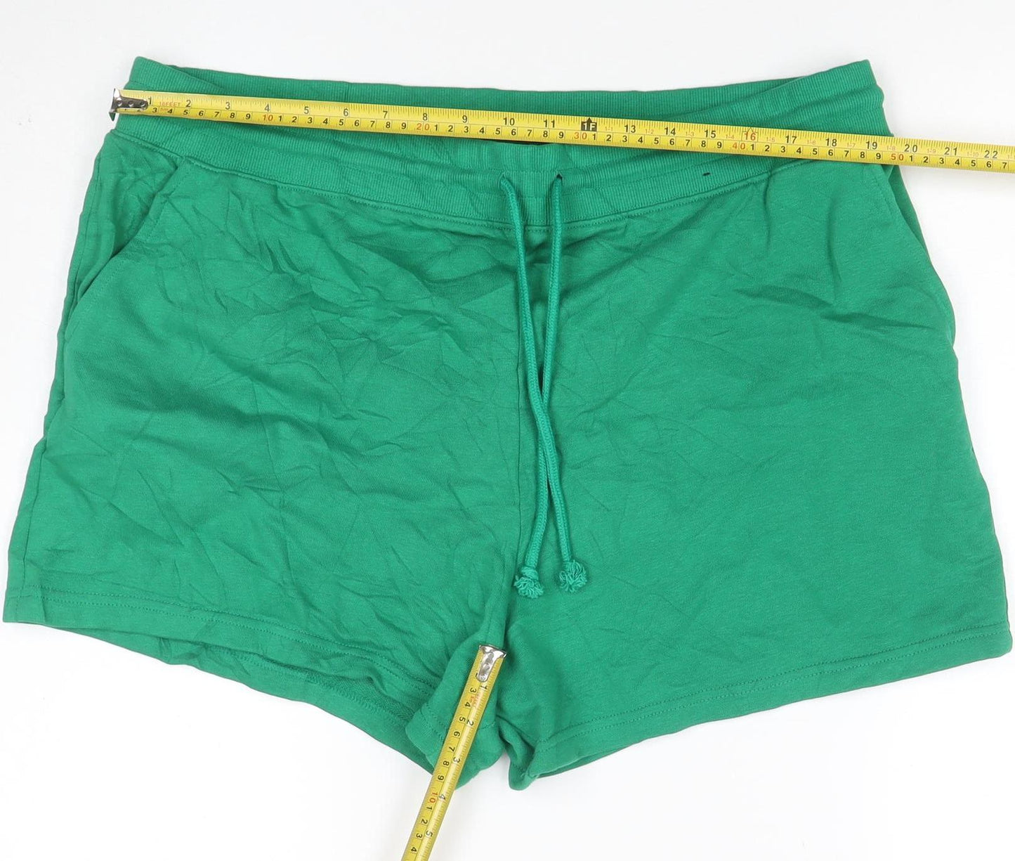 Marks and Spencer Women's Green Size 22 Jersey Sweat Shorts